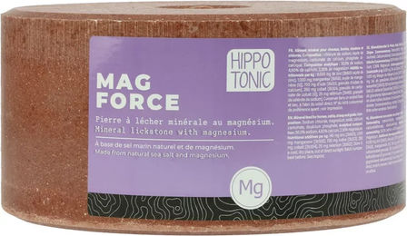 Produktbild von Magforce Hippotonic Salzstein für Pferde zur Unterstützung des Muskelaufbaus