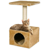 Produktbild von Magic Cat Kratzbaum für Katzen aus Plüsch in Beige 30x30 cm