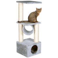 Produktbild von Magic Cat Kratzbaum Tamara Grau für kleine bis mittelgroße Katzen und Kitten 36x36x109cm
