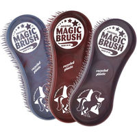 Produktbild von MagicBrush Striegel-Set aus Kunststoff in Rosa oder Bunt