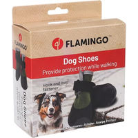 Produktbild von Magna Hundeschuhe Flamingo Grün XL aus Polyester mit reflektierenden Elementen 2 Stück