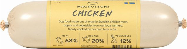 Produktbild von Magnusson Hundefutter Huhn Sparpaket 24 x 650 g mit hohem Fleischanteil ohne Zucker und Konservierungsstoffe
