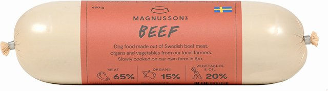 Produktbild von Magnusson Hundewurst Rind ohne Zucker und Konservierungsstoffe 12 x 650 g