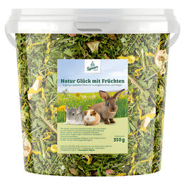 Produktbild von Mahnke Natur Glück mit Früchten Getrocknete Kräuter für Kaninchen 350 g