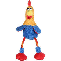 Produktbild von Malita Flamingo Hahn aus Plüsch Blau 40cm - 40 cm