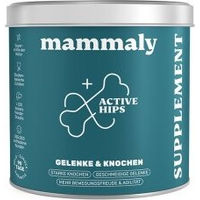 Produktbild von mammaly Active Hips Gelenktabletten für Hunde mit Grünlippmuschel und Fisch für Senior 350 g