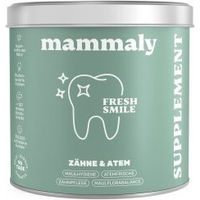 Produktbild von mammaly Fresh Smile 10-in-1 Zahnpflege Leckerli für Hunde mit Pfefferminz und Seealge 350g ohne Zucker und Aromastoffe