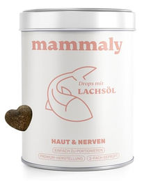 mammaly Lachsöl Drops für Hunde mit Lachs und Omega 3 zur Haut- und Fellpflege 170g – Bild 1 von 10