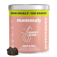 Produktbild von mammaly Snacks Shiny Hair Fellpflege Leckerlis für Hunde mit Bierhefe und Biotin 350g