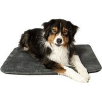 Produktbild von Manuly Hundematte mit Langhaar Bezug in Grau Größe M