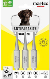 Marec Pet Care Spot On zur Bekämpfung von Flöhen, Zecken, Läusen und Milben für Hunde ab 15 kg – Bild 1 von 4