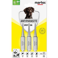 Produktbild von Marec Pet Care Spot On zur Bekämpfung von Flöhen, Zecken, Läusen und Milben für Hunde ab 15 kg
