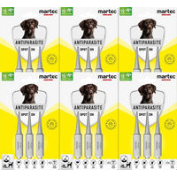 Produktbild von Marec Pet Care Spot On zur Bekämpfung von Flöhen, Zecken, Läusen und Milben für Hunde großer Rassen über 15 kg