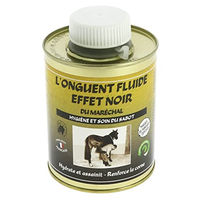 Produktbild von Maréchal Onguent Fluide Huföl schwarz 500 ml Dose mit integriertem Pinsel - 500 ml