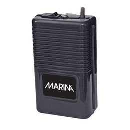 Marina 11134 Batterie Durchlüfterpumpe für Aquarien mit Luftschlauch und Ausströmerstein Schwarz - 1 Stk. – Bild 1 von 4