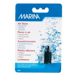 Marina Aqua Fizz Zylinderausströmer für Fische Schwarz 1,5 x 1,5 x 4 cm – Bild 1 von 3