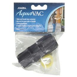 Produktbild von Marina Aqua Vac Schlauchverbinder mit O-Ringen aus Kunststoff in Schwarz