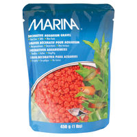 Produktbild von Marina Aquarienkies Bodengrund Orange für Süßwasserfische 450 g - 450 g