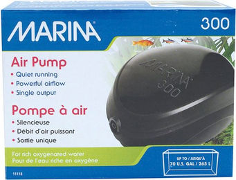 Marina Durchlüfterpumpe 300 für Aquarien bis 265L, Schwarz, Kunststoff – Bild 1 von 6