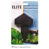 Produktbild von Marina Elite Ersatz Schaumstoffpatrone für den Elite Stingray Filter 15 Schwarz für Fische
