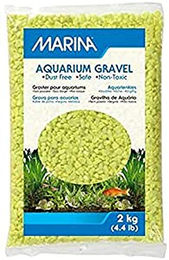 Marina Hagen Aquarienkies Bodengrund für Süßwasser in Limettengrün 2kg - 2 kg – Bild 1 von 3
