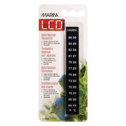 Produktbild von Marina LCD Digital Aquarium Thermometer für Fische 19-30 Grad Schwarz - 1 Stk.