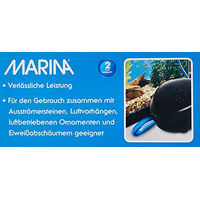 Produktbild von Marina Luftpumpe 100 Durchlüfterpumpe für Fisch Aquarien bis 150L Schwarz