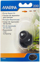 Marina Luftpumpen-Reparatursatz für Aquarien aus Gummi in Schwarz – Bild 1 von 3