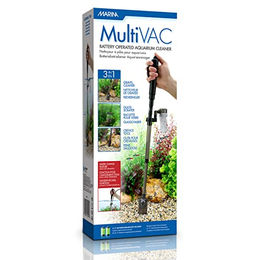 Marina Multi-Vac 3-in-1 Mulmsauger für Süßwasser-Aquarien in Schwarz und Transparent - 1 Stk. – Bild 1 von 7
