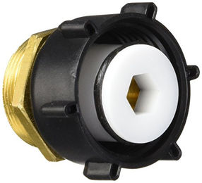 Marina Wasserhahn-Adapter aus Messing für Marina AquaVac in Gold – Bild 1 von 3