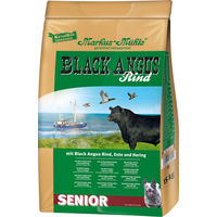 Produktbild von Markus-Mühle Black Angus Hund Trockenfutter Senior Rind Ente Hering Kaltgepresst 2 x 15 kg - 2 x 15 kg