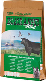 Markus-Mühle Black Angus Junior Trockennahrung für Hunde mit Rind und Ente kaltgepresst 5 kg - 5 kg – Bild 1 von 9