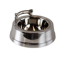 Mars & More Futternapf für Hunde aus Metall mit Knochen-Motiv in Silber, groß - 1,6 l – Bild 1 von 9