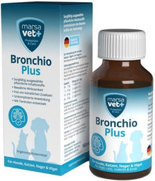 Marsavet Bronchio Plus Tropfen zur Unterstützung der Atemwege für Hunde Katzen und Nager 100 ml - 100 ml – Bild 1 von 13