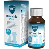 Produktbild von Marsavet Bronchio Plus Tropfen zur Unterstützung der Atemwege für Hunde Katzen und Nager 100 ml - 100 ml