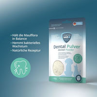 Produktbild von Marsavet Dental Zahnpulver mit Insektenprotein für Hunde, Katzen und Nagetiere 125 g - 125 g