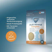 Produktbild von Marsavet Multi-Mineral Complex Pulver mit Insekten Monoprotein getreidefrei für Hunde Katzen und andere Haustiere 125 g - 125 g