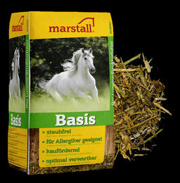 Marstall Basis Pferdefutter Luzerne Staubfreies Strukturfutter 15 kg - 20 kg – Bild 1 von 2