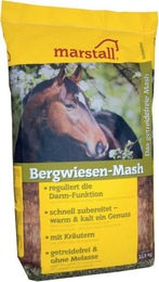Marstall Bergwiesen-Mash Pferdefutter für Senior Pferde zur Unterstützung von Stoffwechsel und Verdauung 12,5 kg - 2 x 12,5 kg – Bild 1 von 6