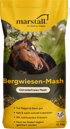 Produktbild von Marstall Bergwiesen-Mash Pferdefutter zur Unterstützung der Verdauung