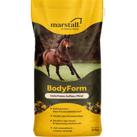 Produktbild von Marstall BodyForm-Müsli für Fohlen und Aufzucht zur Unterstützung des Muskelaufbaus bei dünnen Pferden