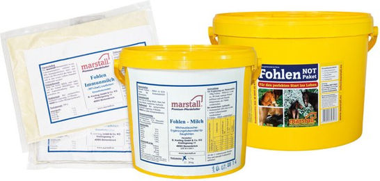 Produktbild von Marstall Ergänzungsfutter Pulver für Fohlen und Aufzucht zur Immunstärkung mit Vitaminen und Mineralstoffen 3500g