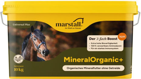 Marstall MineralOrganic+ Bio Mineralfutter Pellets für alle Altersstufen 10 kg – Bild 1 von 3