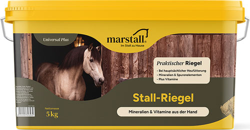 Produktbild von Marstall Stall-Riegel Mineralfutter mit Vitaminen für Pferde