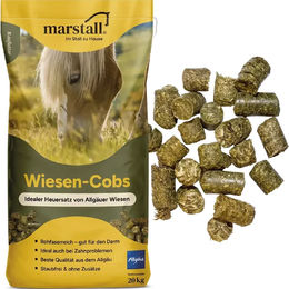 Marstall Wiesen-Cobs Heucobs für Pferde ohne tierisches Protein 20 kg - 20 kg – Bild 1 von 8