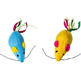 Produktbild von Martin Sellier 2 Souris Rainbow Spielzeug aus Plüsch in Bunt