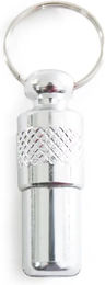 Produktbild von Martin Sellier Adressröhrchen für Halsbänder aus Metall silberfarben 2,7cm