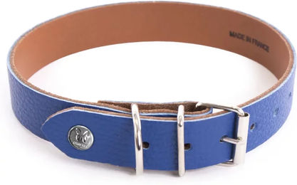 Produktbild von Martin Sellier Allure Hundehalsband aus Leder Blau 62 cm
