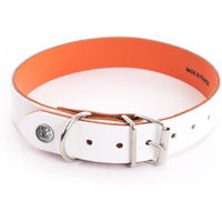 Produktbild von Martin Sellier Allure Hundehalsband aus Leder in Weiß 62 cm