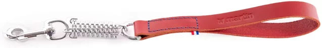 Produktbild von Martin Sellier Amor 499 Hundeleine aus Leder in Rot 25/50 cm